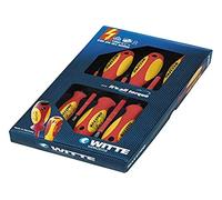 Witte 653744 - Juego de 5 destornilladores MAXXPRO VDE para usar hasta AC 1000V