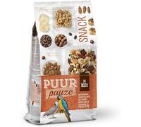Witte Molen PUUR Pausa Muesli Snack para Loros con nueces | 750 g | Alimento complementario para Loros | Rico en nueces y plátanos | Sin conservantes ni aromatizantes Artificiales