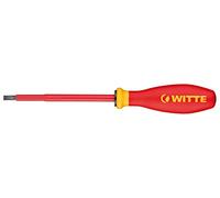 Witte PROTOP II VDE - Destornillador para usar hasta AC 1000 V plano (2,5 x 75 mm)