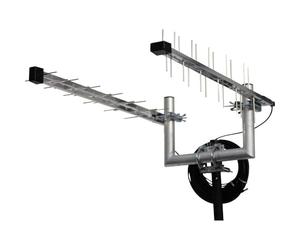 WITTENBERG Antennen + Technik GmbH Antena Duo Set Lat 22 LTE con 2 Cables de 10 m