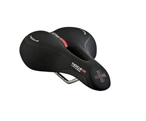 Wittkop Büchel Twin 51202 - Sillín de Bicicleta para Mujer Medicus 2.0, Color Negro, Talla única