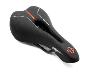 Wittkop Medicus Pro Evo 7.0 Gel - Sillín de bicicleta con espuma viscoelástica y diseño ergonómico durante el ciclismo - Sillín MTB/Sport