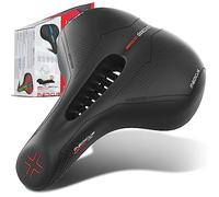 WITTKOP Sillín de Bicicleta con Innovador Concepto Medicus de 5 Zonas y Acolchado ortopédico de Espuma viscoelástica I Cómodo sillín de Bicicleta para Hombres y Mujeres I MTB, Trekking, Ciudad