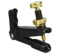 Wittner 102egx 4/4 - 3/4 tamaño largo brazo Extra ancho cadena ajustador para violín, negro/dorado tornillo Acabado