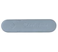 Wittner Estuche para diapasón 920E, estuche para diapasón, adecuado para el diapasón Wittner 920440 de 10,5 cm de longitud, plástico gris