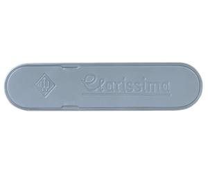 Wittner Estuche para diapasón 920E, estuche para diapasón, adecuado para el diapasón Wittner 920440 de 10,5 cm de longitud, plástico gris