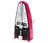 Wittner Metrónomo Taktell Piccolo Serie 830 - Carcasa de plástico - Sin campana - Rosa oscuro - Mecánico con cuerda - No se requieren baterías - Hecho en Alemania