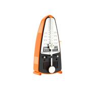 Wittner Metrónomo Taktell Piccolo Serie 830 - Carcasa de plástico - Sin campana - Naranja - Mecánico con cuerda - No se requieren baterías - Hecho en Alemania