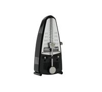 Wittner Metrónomo Taktell Piccolo Serie 830 - Mecánico con cuerda, negro, sin campana