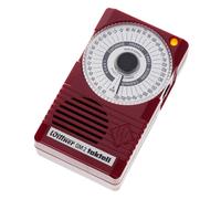 Wittner Taktell® Quartz QM 2 Series 861 - Caja de plástico rojo rubí - 40-208 pulsaciones/minuto - 39 posiciones de tempo - Con afinación de concierto a1 = 440 Hz - Incluye pila (9 voltios)