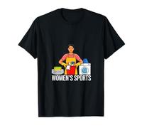 Witty Support Mujeres Deportes Diciendo Divertido Sarcástico Camiseta
