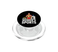 Witty Support Mujeres Deportes Diciendo Divertido Sarcástico PopSockets PopGrip para MagSafe