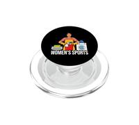 Witty Support Mujeres Deportes Diciendo Divertido Sarcástico PopSockets PopGrip para MagSafe