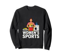 Witty Support Mujeres Deportes Diciendo Divertido Sarcástico Sudadera