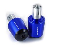 WITTYL Motocicleta para Honda Forza 125 250 300 350 750 2022 2023 Accesorios De Motocicleta CNC Manillar Puños De Manillar Tapa Tapones De Extremo De Manillar Tapa Extremo del Mango(Blue)