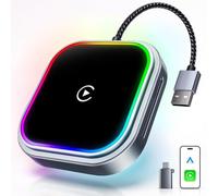 WityEye 2 en 1 Adaptador CarPlay y Android Auto Inalámbrico