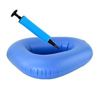 WIUPJGBD Cuña para Orinar Adulto, Orinal Inflable de Engrosamiento Suave, portátil y fácil de Usar, Lavable, antiescaras, con Cama de Bomba Manual, Inodoro de plástico