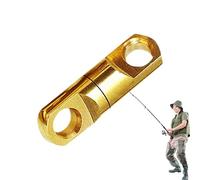 Wivels Fishing Tackle - Altamente rodamientos giratorios de | Conector de barril de señuelo de cobre portátil para investigación de agua dulce