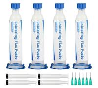 WIVIE Solder Paste Flux, Sin Plomo, Flujo De Pasta De Soldar Sin Limpieza Para Reparar Componentes SMD/PCB/IC/BGA (40cc)