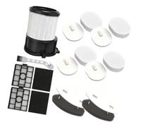 Wivplex 16-Unit Accessory Kit, para Shark, Powerdetect IP3251EUT IP3225EUT IP3251C Ip3252 Vacuums Featuring Hepa Foam Pre Filters and Brush, for Enhanced Suction Maintenance Unidad filtro robot