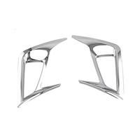 Wivplex 2 piezas de cubierta marco lámpara luz antiniebla trasera cromada for Ford, for Focus, Hatchback MK4 2019-2020 Ajuste de la cubierta de la luz antiniebla del coche