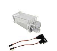 Wivplex 2 Piezas LED lámpara Interior Puerta cortesía Maletero Maletero reposapiés guantera luz, for VW, for Skoda, Fabia, for Octavia, Roomster, for Superb Rapid, for KODIAQ Lámparas para el área de