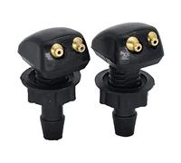 Wivplex 2X Boquilla de chorro for limpiaparabrisas delantero de coche, for VW, for Ford, for Renault, for, for Peugeot, Escobilla limpiaparabrisas delantera