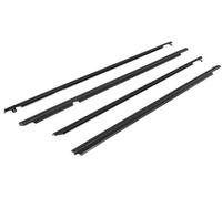Wivplex 4 piezas de burletes for puertas y ventanas laterales de coche, burlete for puerta lateral de coche, burlete a prueba de lluvia, for Toyota, for RAV4, 2006 2007 2008 Molduras de ventana a prue