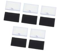 Wivplex 5-Pack Hepa Filters, para Cecotec, para Conga Y70 Robot Vacuum, for Durable Abs Frame Includes Cleaning Brush Accessory Unidad filtro robot aspirador