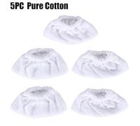 Wivplex 5x SC2 SC3 SC4 SC5 Limpiador a vapor Paño de felpa Herramienta de mano Almohadillas de limpieza Mopas aspiradoras Limpieza del hogar 22 cm X 10 cm Repuestos para limpiadores a vapor(5PC Pure C