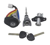Wivplex AL250 Juego completo de interruptor encendido cilindro cerradura puerta delantera izquierda del conductor con 2 llaves, for Hyundai, Sonata/ForHybrid Interruptor de encendido del coche