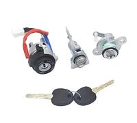 Wivplex AL257 Juego completo de cerradura puerta delantera izquierda del conductor, cilindro barril, portón trasero con 2 llaves, for Hyundai, Elantra, 2006-2016 Interruptor de encendido del coche