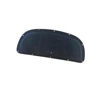 Wivplex Alfombrilla de algodón con aislamiento acústico for capó delantero y motor for Hyundai, Creta GS GC, Cantus 2014 2015 2016 2017 2018 almohadilla aislante del compartimento del motor(Schwarz)