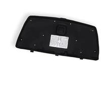 Wivplex Alfombrilla insonorizada for capó delantero y motor for Chevrolet, Cruze, MK1, J300, 2011, 2012, 2013, 2014, 2015 almohadilla aislante del compartimento del motor(BLACK 1pcs Aluminum Foil)