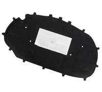 Wivplex Almohadilla de aislamiento acústico del motor capó delantero, cubierta insonorizada algodón, alfombrilla térmico, for VW, Golf, 6, , GTI Protector térmico del motor(Schwarz)