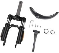 Wivplex Amortiguador Delantero hidráulico, para Scooter eléctrico M365 1S Pro 8.5-Suspension Upgrade Metal, para Accesorio K Negro Resorte de suspensión para Scooter eléctrico