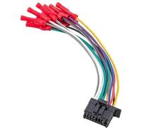 Wivplex Arnés de cableado de radio estéreo de 16 pines, for radio Pioneer DEH AVH AVIC MVH FH SPH con conector de cable a tope Cable adaptador de radio