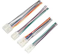 Wivplex Arnés estéreo, for 1992-2019, for Toyota, 2010-2019, for Subaru, arnés de cables de radio, conector hembra + conector macho sin JBL, agregar amplificador de subwoofer Cable adaptador de radio