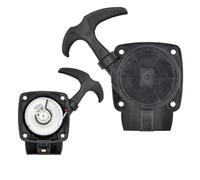 Wivplex Arrancador de retroceso, cortacésped alambre acero, 34F, 22cc, 26cc, 36cc, motor gasolina, arranque desbrozadora Conjunto de arranque de herramienta de jardín