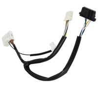 Wivplex Botón de control crucero del coche, for Hyundai, Creta, IX25 interruptor volante volumen remoto audio Kit de interruptores para volante(BLACK Wire)