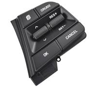 Wivplex Botón de control crucero del coche, for Hyundai, for Elantra, 1.6L 2017 2018 Collar móvil 96700-F2210 Control remoto volante canal volumen Kit de interruptores para volante