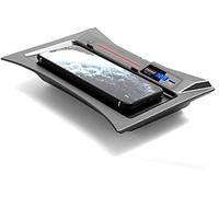 Wivplex Cargador inalámbrico QI for teléfono de Coche 15 W for Nissan, Qashqai, X-Trail, Panel Carga inalámbrica for móvil con reequipamiento Interior 2014-2021 Cargador inalámbrico para Coche