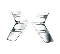 Wivplex Cubierta de luces delanteras antivaho ABS plateado for Toyota, for RAV4, piezas automóvil 2019 2020 Ajuste de la cubierta de la luz antiniebla del coche