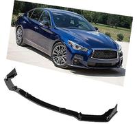 Wivplex Divisor de alerón Labio Parachoques Delantero Coche, para Infiniti Q50 2014 2015 2016 2017 Cubierta Protector Barbilla reemplazo Kit Difusor Divisor de Parachoques Delantero del Coche