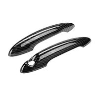 Wivplex Embellecedor de cubierta de manija de puerta Exterior de fibra de carbono, for, MINI Cooper, R50 R52 R53 R55 R56 R57 R58 R59 R61 Carcasa de manija de puerta