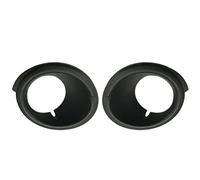 Wivplex Embellecedor de luz antiniebla delantera cromada for coche, marco de rejilla de luz antiniebla, cubierta de panel, parachoques de rejilla de luz antiniebla, for Chevrolet Captiva 2008-2010 Rej