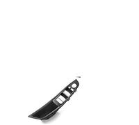 Wivplex Embellecedor de reemplazo tirador cubierta manija puerta interior coche, para Bmw, para Serie 5 F10 2011-2016 embellecedor del marco de la manija de la puerta del coche(BLACK 1pcs Black)