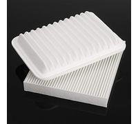 Wivplex Filtro de Aire de Cabina de Coche de carbón Activado, for Toyota, Corolla, Matrix 2009-2018, Kit de Filtro de Aire de Cabina de Motor Filtro de Aire Acondicionado