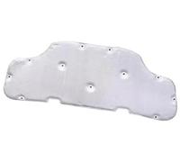 Wivplex For, for, GLB 2020-2023 Cubierta de algodón insonorizada for capó delantero del motor Alfombrilla de aislamiento térmico almohadilla aislante del compartimento del motor(Silver)