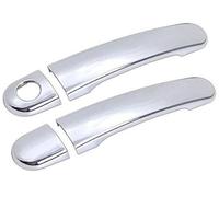 Wivplex, for Golf, 5 MK5, for Golf, V Rabbit 1K 2004-2009 Cubiertas de manijas de Puerta de Coche cromadas Brillantes Accesorios Pegatinas de Estilo Cubierta para manija de Puerta de Coche(Black Mode